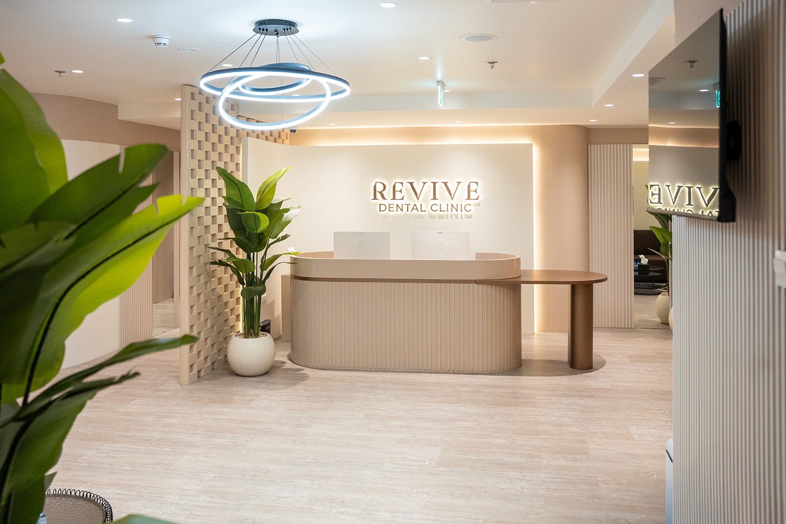 Revive Dental Clinic modern clinical reception and consultation suite