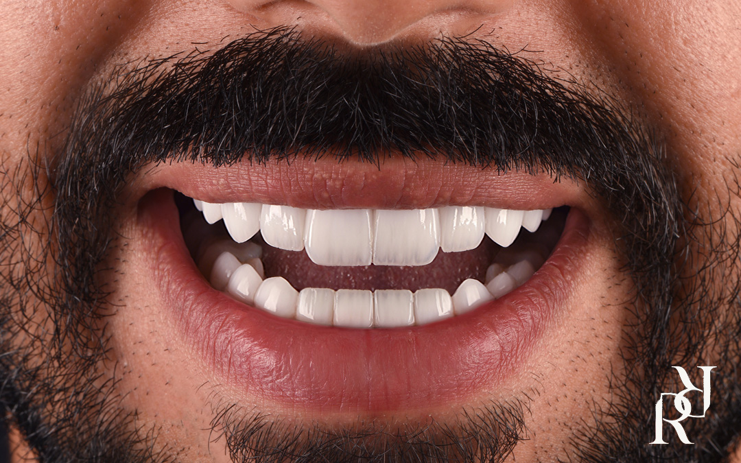 Hollywood Smile porcelain veneers transformation by Revive Dental